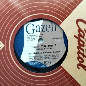 The McGhee-Navarro Boptet - Double Talk (10" - Sweden, 1950. ) | Gazell