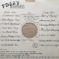 Foggy - Export (LP - Sweden, 1976. Stereo. 100 copies only.  ) | Box Records