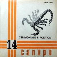Various - Cerimoniale E Politica (LP - Italy, 1972. ) | Canopo