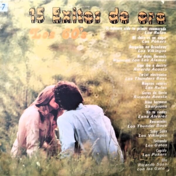 Various - 15 Exitos de oro. Los 60’s (LP - Costa Rica, 1984. Beat, Twist, Ballad...) | CBS/Indica