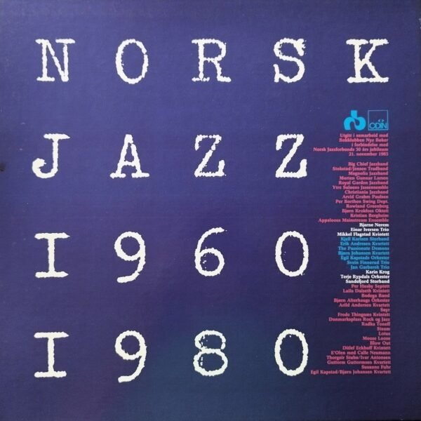 Various - Norsk Jazz 1960 – 1980 (LP - 5 x LP, Compilation Box Set) | Odin