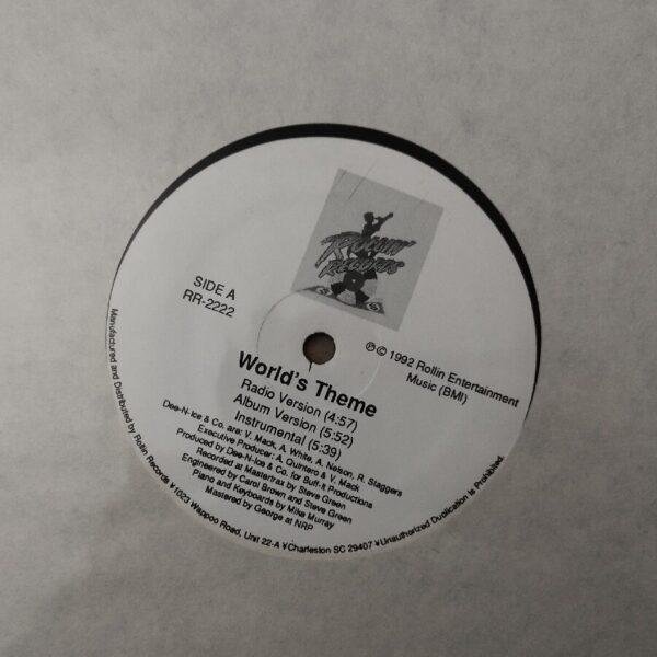 Dee-N-Ice & Co. - World’s Theme / Total Control (12" - ) | Label: Rollin' Records