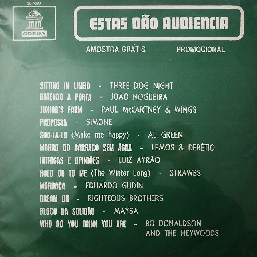 - Estas Dão Audiência (LP - ) |