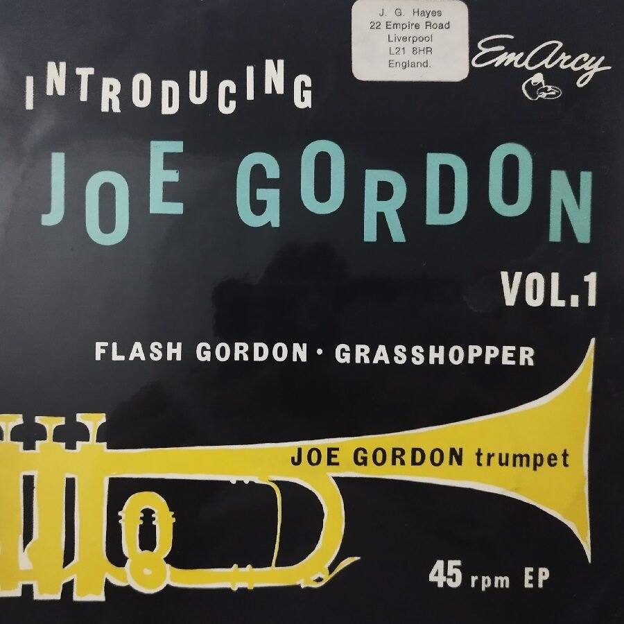 Joe Gordon - Introducing Joe Gordon Vol. 1 (Singles - UK, 1956.  Orange label. ) | EmArcy