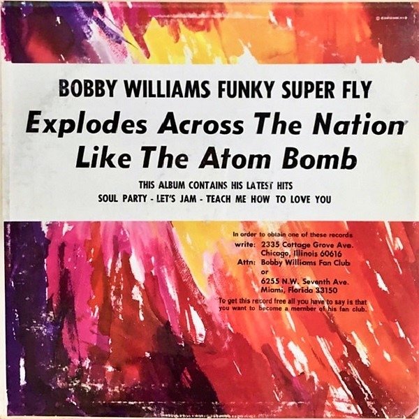 Bobby Williams - Funky Super Fly (LP - ) | REW