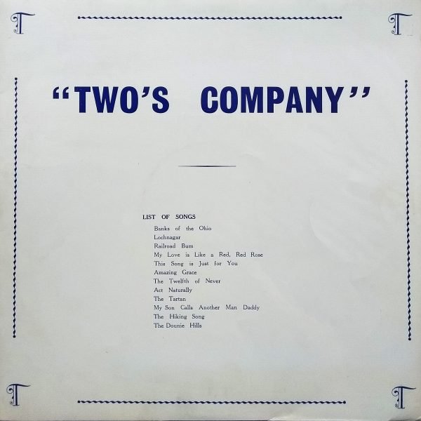 Two's Company - Two’s Company (LP - ) | Thor Records