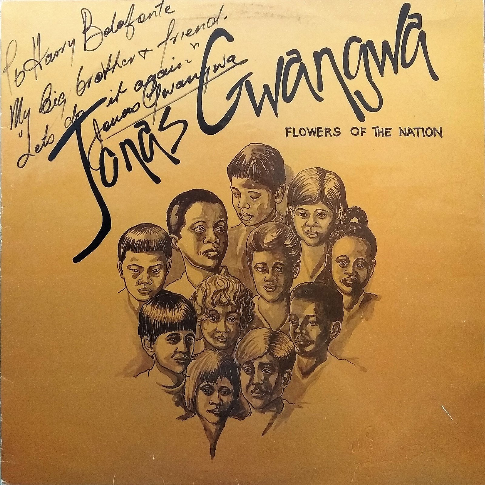 Jonas Gwangwa - Flowers Of The Nation (LP - Jazz, Folk, World, & Country...) | African Echoes Jonas Gwangwa - Flowers Of The Nation (LP - Jazz, Folk, World, & Country...) | African Echoes