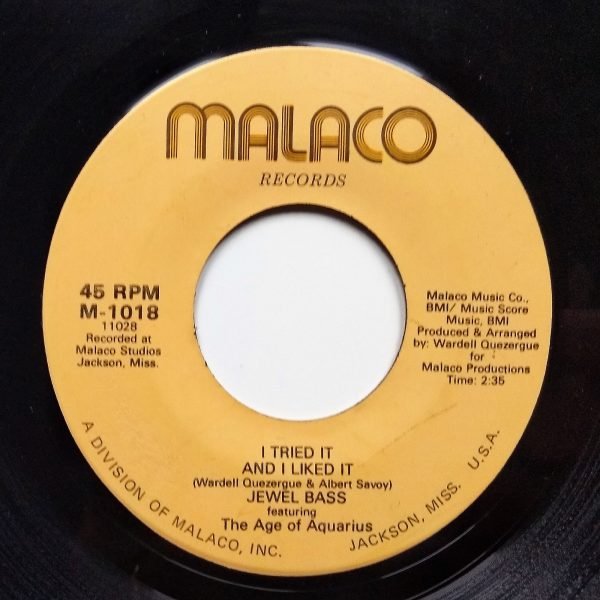 Jewel Bass - I Tried It And I Liked it (Singles - ) | Malaco Records