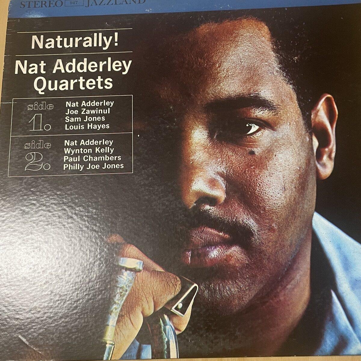 Nat Adderley Quartets - Naturally! (LP - USA, 1961. Stereo. ) | Jazzland