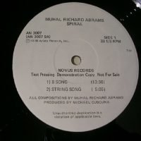Muhal Richard Abrams - Spiral: Live At Montreux 1978 (test pressing) (LP - ) | Novus