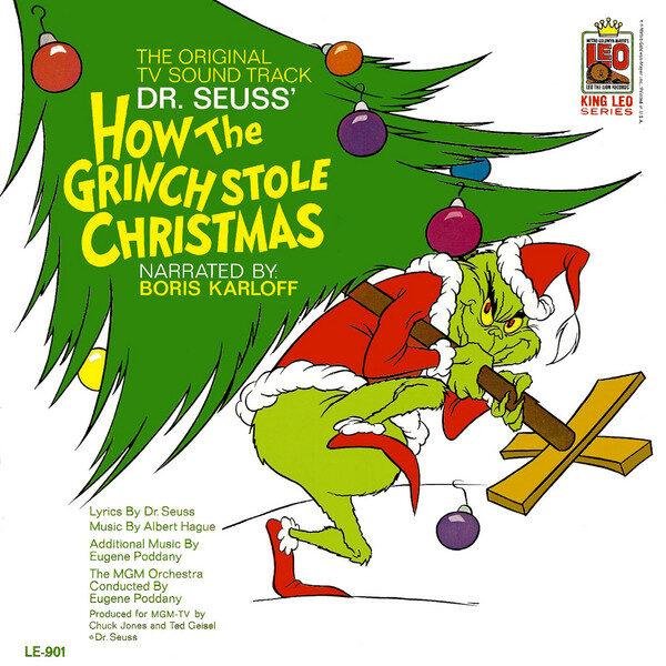 Dr. Seuss - How The Grinch Stole Christmas (LP - USA; 1966. ) | Leo The Lion Records