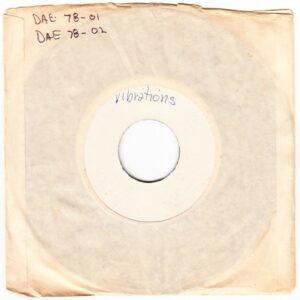 Tom Dae - Vibrations / I Was A Nobody (Test Pressing) (Singles/EPs - USA, 1978. ) | Hitt Recording Company