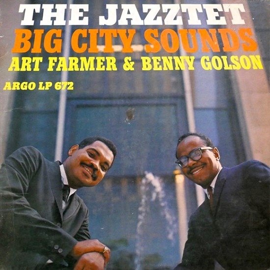 The Jazztet / Art Farmer & Benny Golson - Big City Sounds (LP - Deep Groove.) | Argo