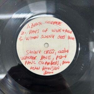 Sonny Criss - This Is Criss! (Stereo Test Pressing) (LP - USA, 1966. Stereo.) | Prestige