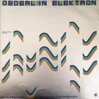 Bruno Spoerri - Oederlin Elektron – Sounds Of Magnesium (12" - Single Sided, Etched, Limited Edition to 200 copies.) | Oederlin Elektron