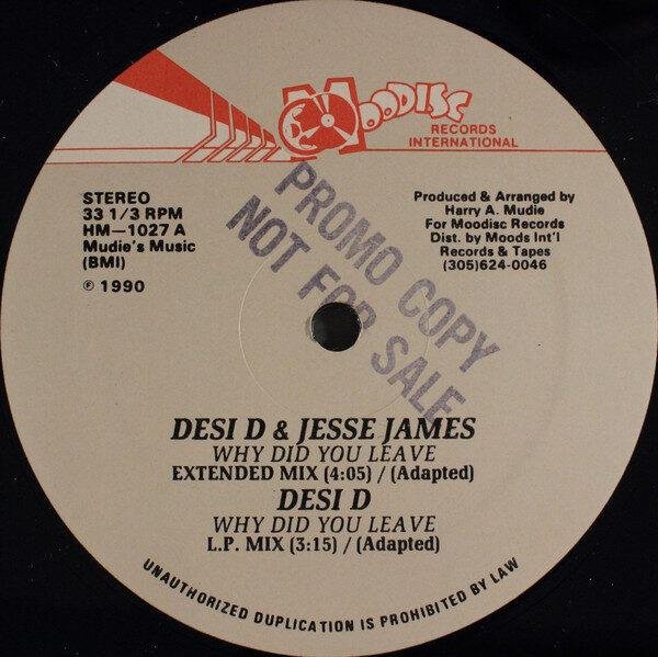 - Why Did You Leave (12" - ) |