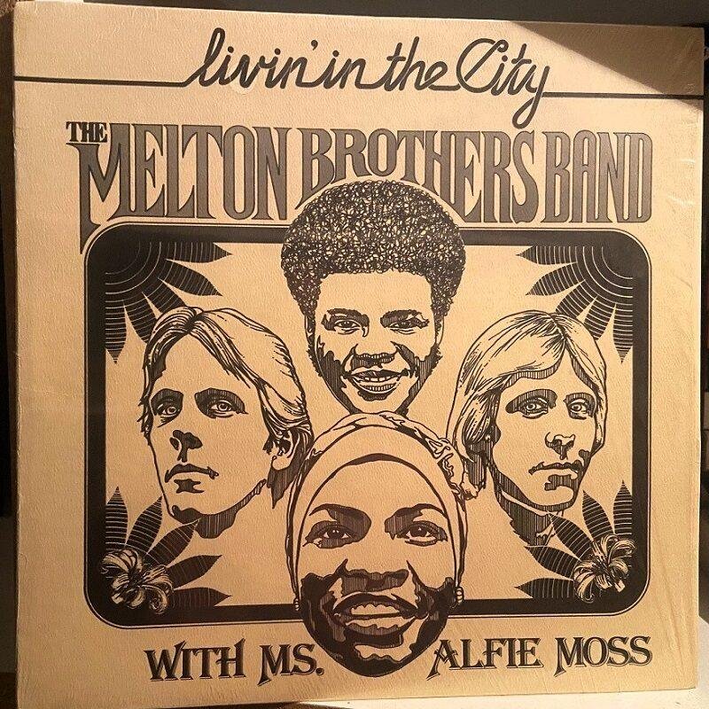 The Melton Brothers Band With Ms. Alfie Moss - Livin' In The City (sepia cover) (LP - USA, 1979. Hardest to find sepia cover. ) | MDM Communications The Melton Brothers Band With Ms. Alfie Moss - Livin’ In The City (sepia cover) (LP - USA, 1979. Hardest to find sepia cover. ) | MDM Communications